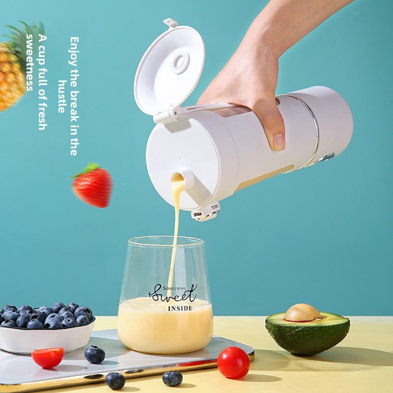 Portable USB-C Rechargeable Juice Cup for Smoothies and Refreshments